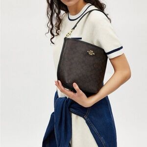 Coach Brown Classic Shoulder Bag